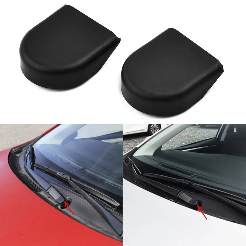 2Pcs Wiper Blade Arm Bolt Nut Cover Cap for Toyota (85292-0F010)