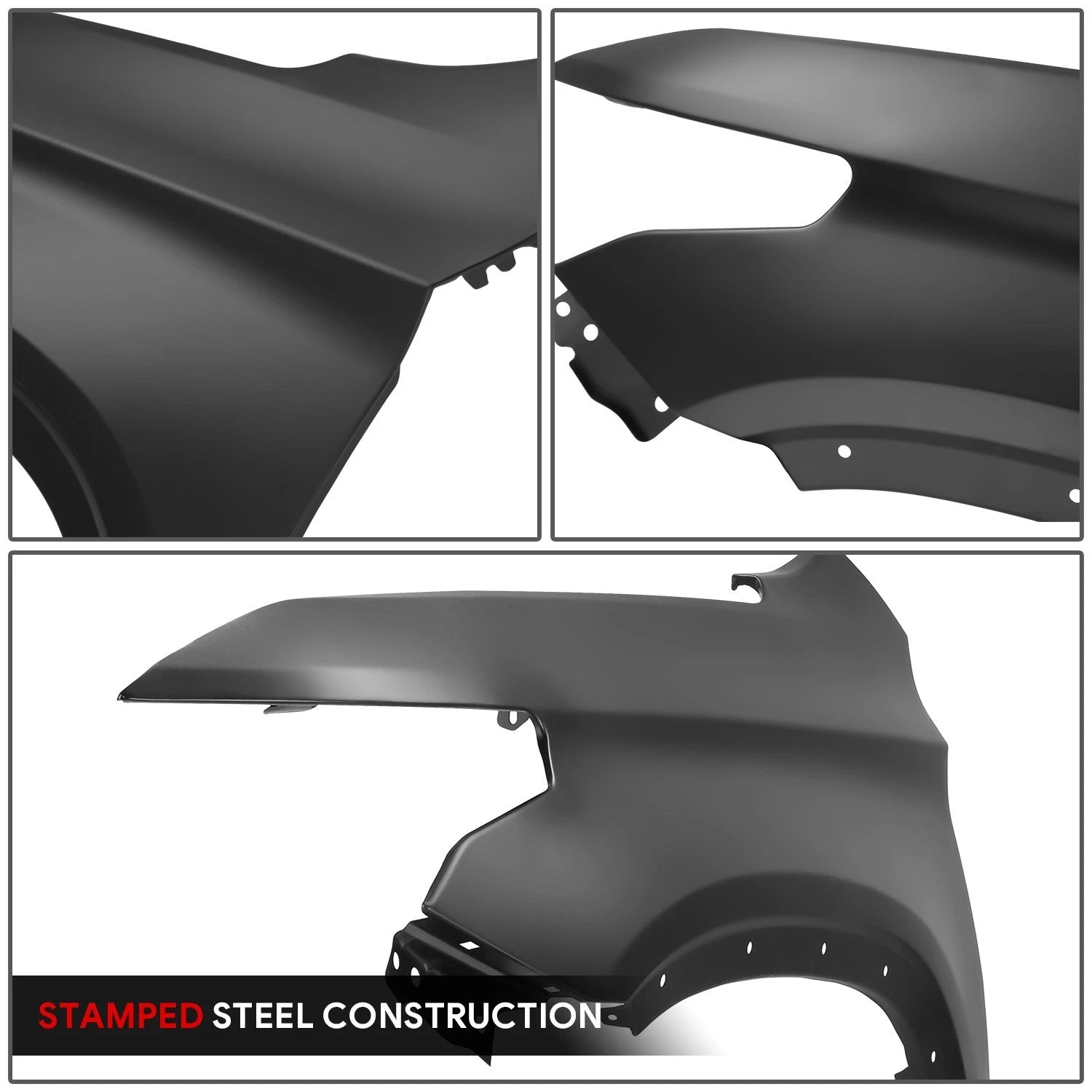Driver Side Fender Panel for Chevy Traverse (2018–2024) Black Primered
