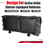 Active Grille Shutter Assembly for Nissan Titan/Titan XD (2016–2020)