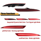 Sequential Red LED Rear Reflector Tail Lamp for Kia Optima (2016–2018)