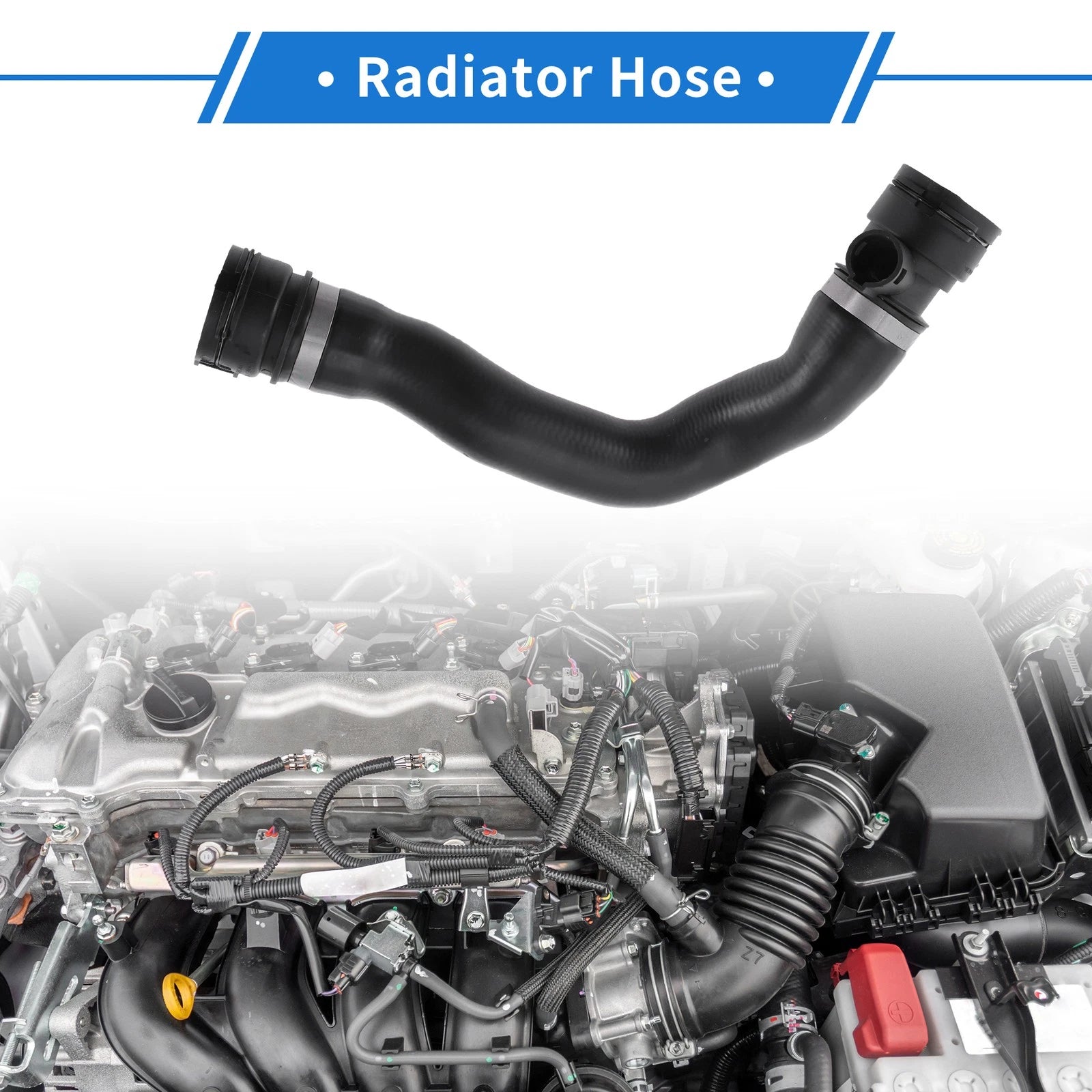 Radiator Hose for BMW X5 (2006–2008) 4.8 No.17127536231