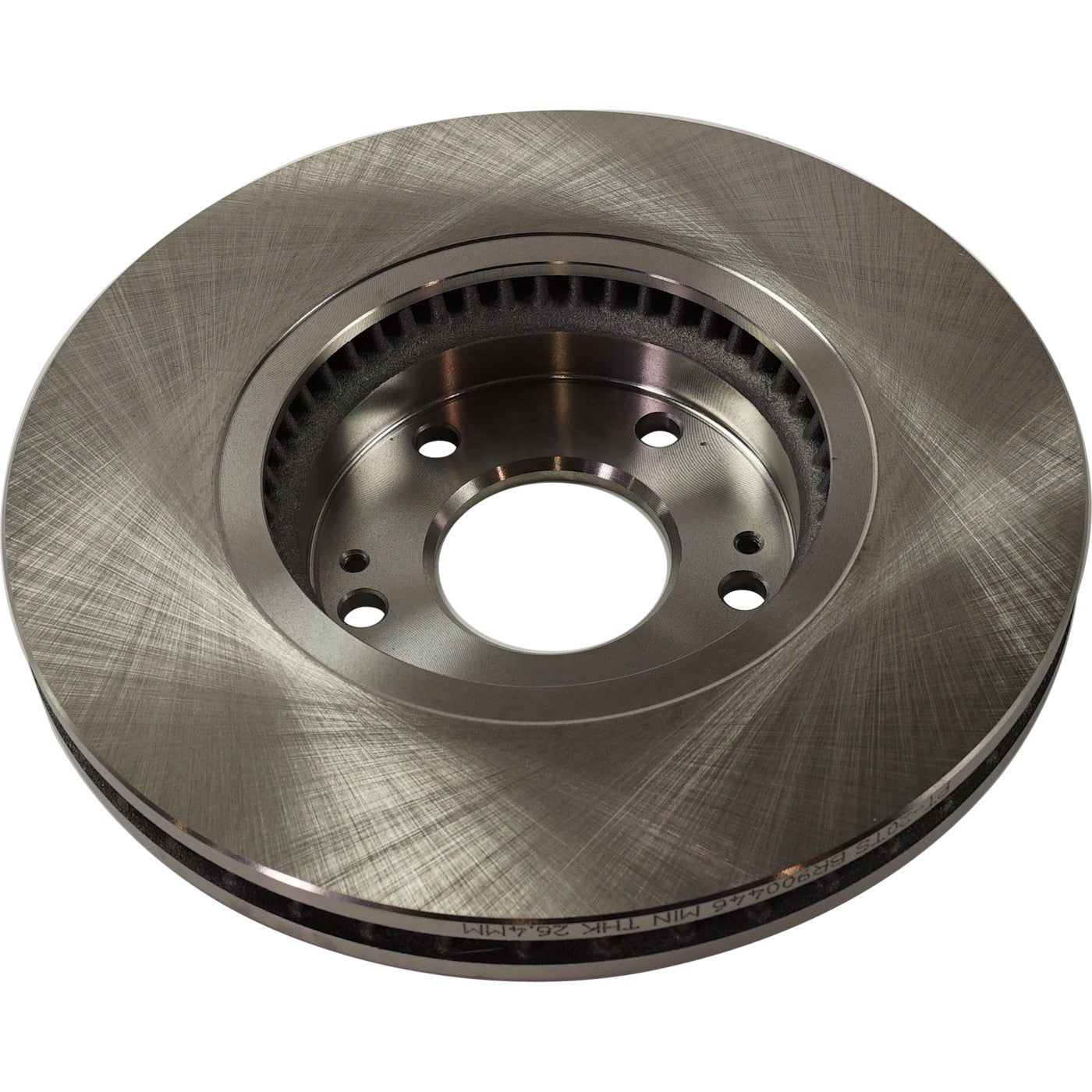 Front Disc Brake Rotor for Hyundai Santa Fe (2007–2009) Vented Cast Iron