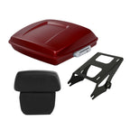 Razor Trunk Pad Mount for Harley Road Glide (2014–2024) Wicked Red Denim