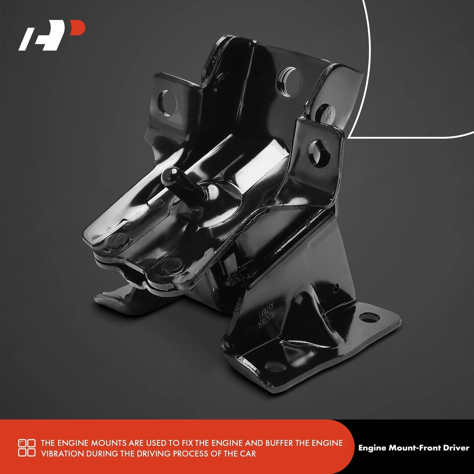 Front Left Engine Mount for Chevy Silverado 2500 HD GMC Sierra (2001-2019)