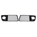 Glossy Black Honeycomb Fog Light Grille for Audi TT (2009-2014)