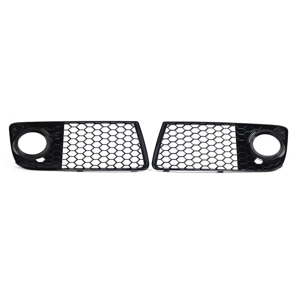 Glossy Black Honeycomb Fog Light Grille for Audi TT (2009-2014)