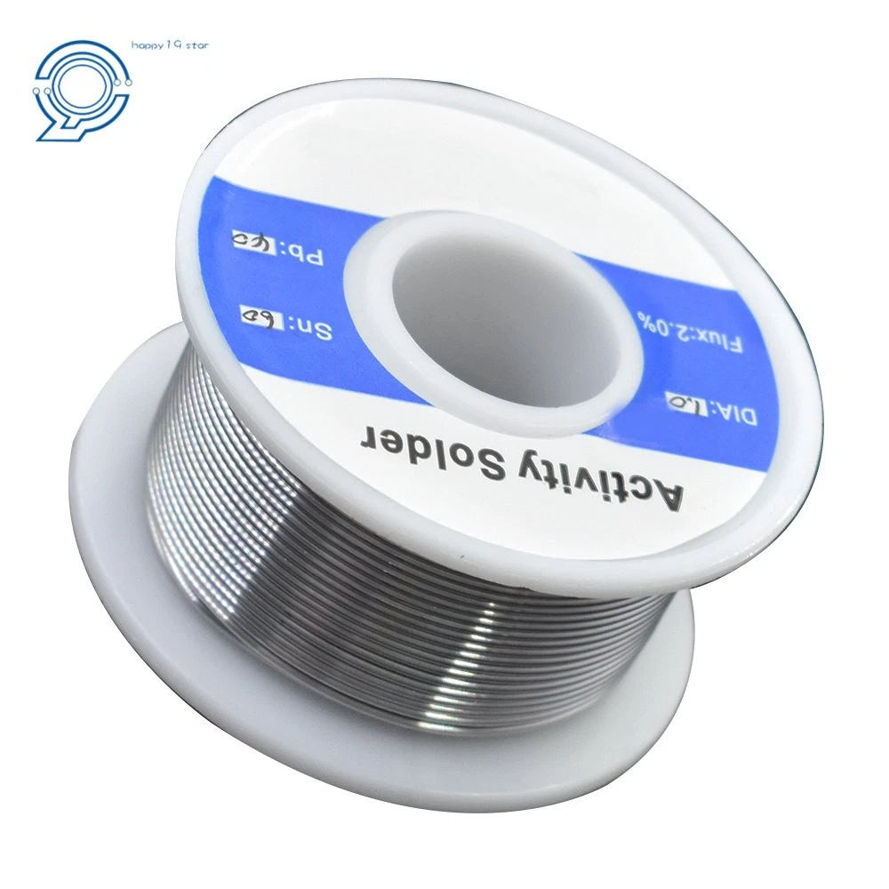 0.039" 60-40 Tin Lead Rosin Core Welding Wire for Automotive Use (50g Roll)