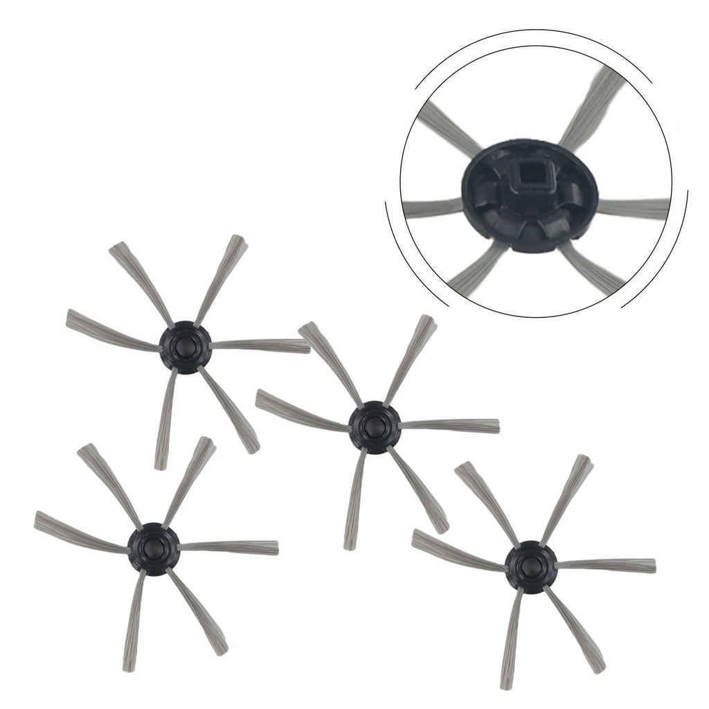 Set of 4 Side Brushes for Multilaser HO041 Mondial