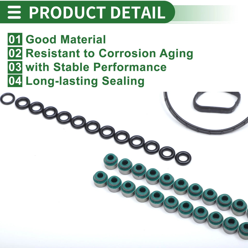 Engine Valve Cover Gasket Kit for Dodge Avenger 3.6L (2011–2014)
