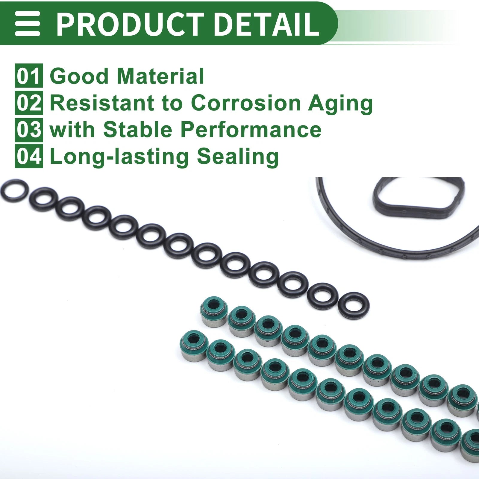 Engine Valve Cover Gasket Kit for Dodge Avenger 3.6L (2011–2014)