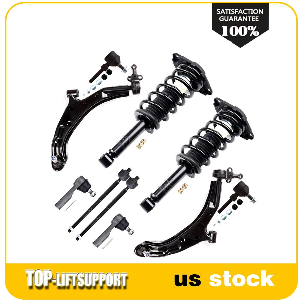 Set of 10 Suspension Parts for Nissan Sentra (2000–2006)
