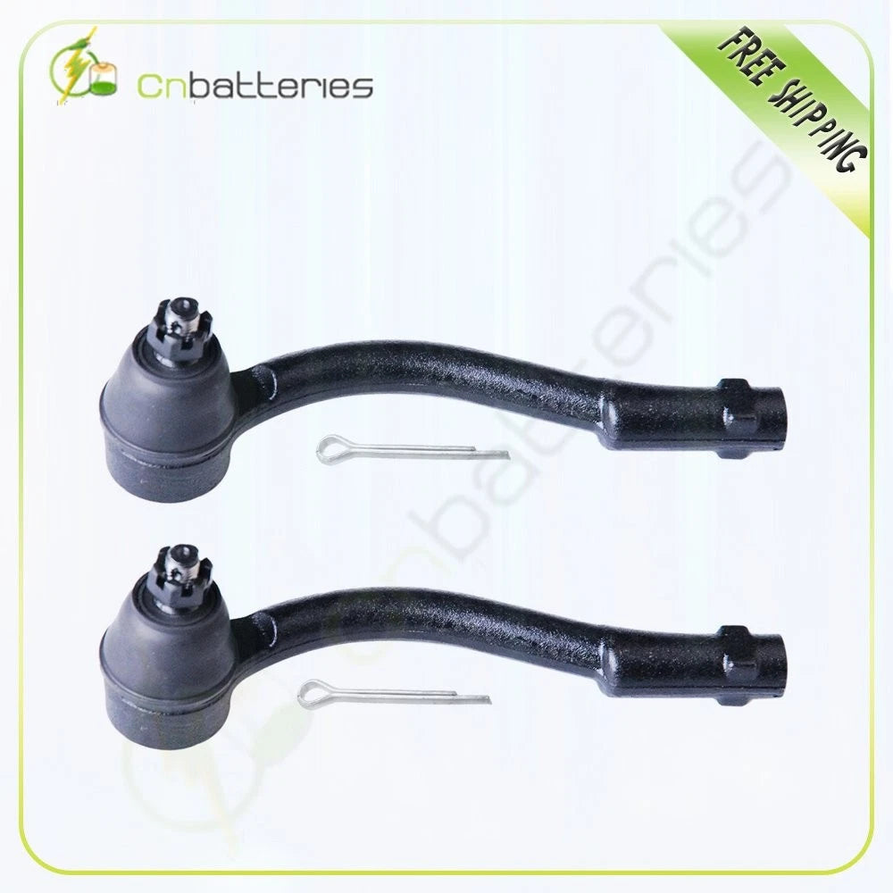 2Pcs Front Outer Tie Rod Ends Steering Kit for Hyundai Accent (2006–2011)