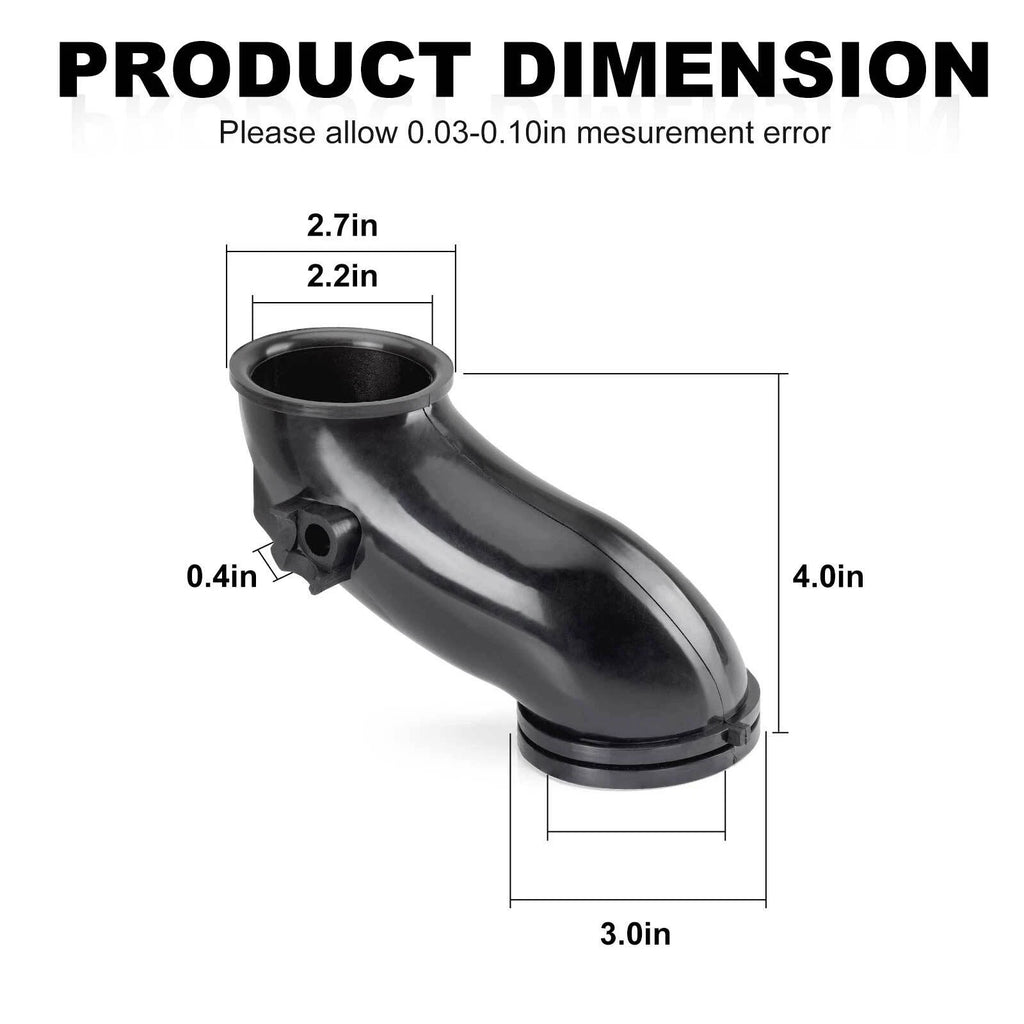 Air Filter Intake Boot for Yamaha Warrior 350 YFM350 (1987–2004) 1UY-14437-02-00