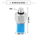 Engine Oil Pressure Sensor for Ford Mondeo Mk4 (2007–2014) Metal Blue Silver