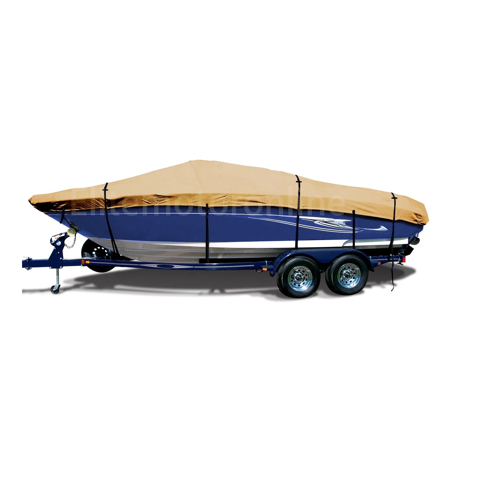Boat Cover for BR Trailerable Fishing Ski Boat (20'–22')