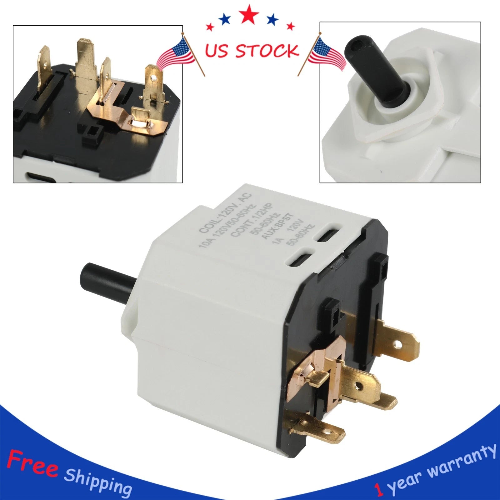 Dryer Push to Start Switch for Whirlpool 