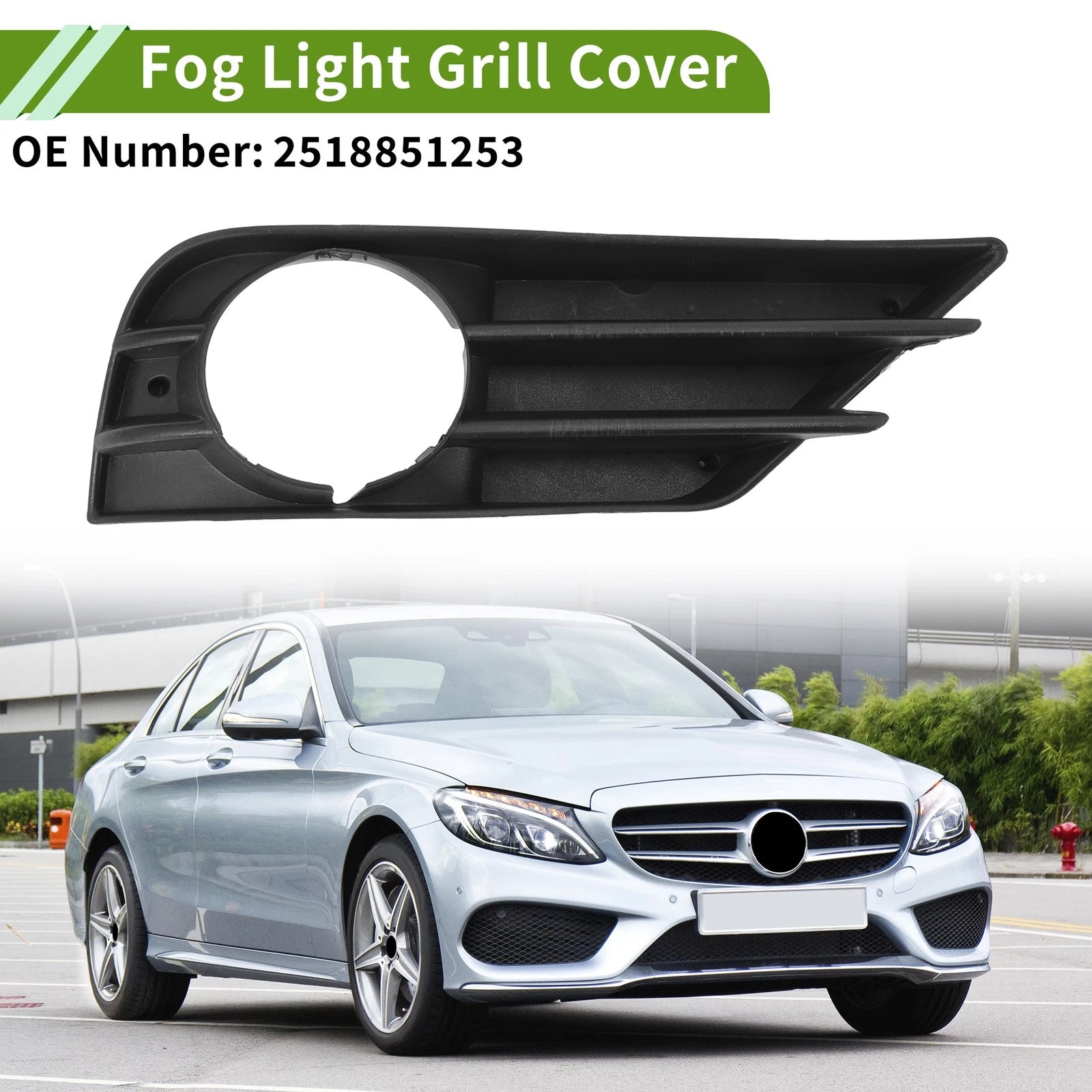 1 Pc Fog Light Grill for Mercedes Benz R350 (2006–2010) No. 2518851253