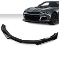 Front Bumper Lip Splitter for Chevrolet Camaro (2016–2021) Gloss Black