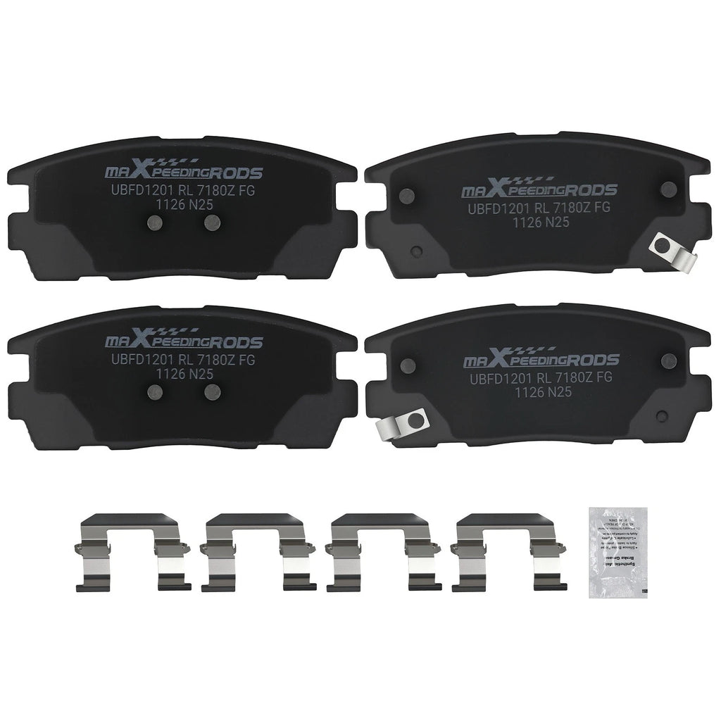 Rear Ceramic Brake Pads for Saturn Vue 2008-2010, Suzuki XL-7 2007-2009