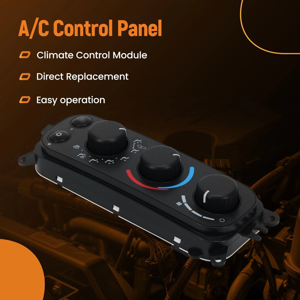 HVAC Climate Control Module for Dodge Ram 1500 2500 (2002–2005) 55055905AA 599-212