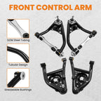 Front Upper & Lower Control Arms for Oldsmobile Omega, Buick Apollo (1973-1974)