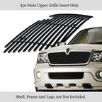 Stainless Black Billet Grille Insert for Lincoln Navigator (2003-2006)