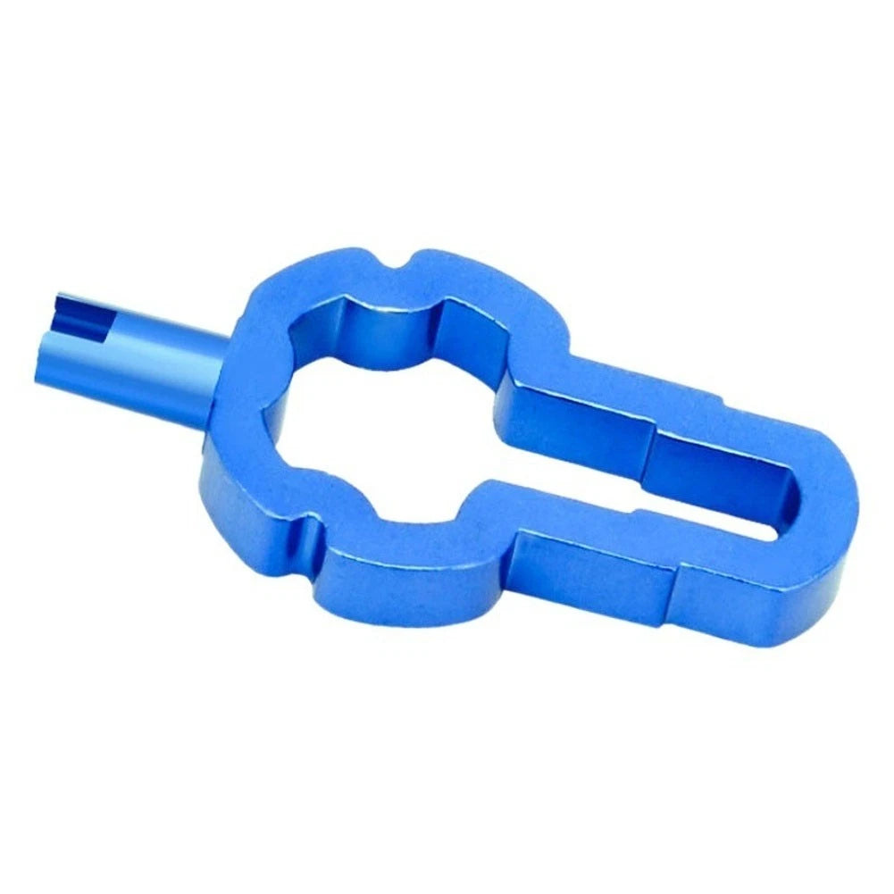 Set of 4 Aluminum Valve Core Wrenches for French British Valves