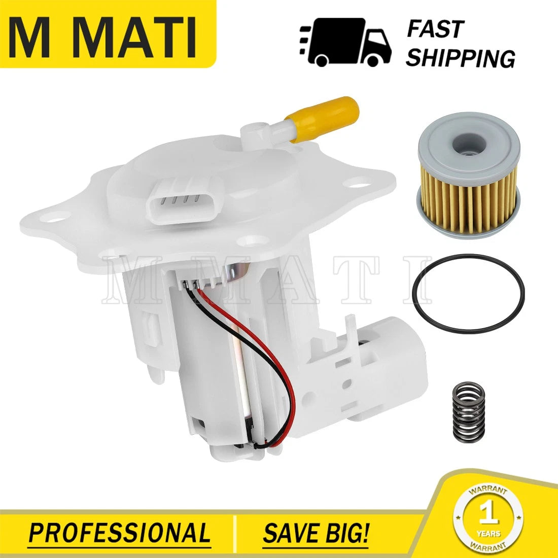 Fuel Pump & Oil Filter for Honda CRF250R CRF250RX CRF450R CRF450RX (2004–2023) 16700-MEN-A52