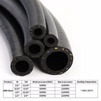 NBR Rubber Fuel Hose Line Set of 5 (3/8, 5/16, 1/4, 1/2, 5/8 Inch ID)