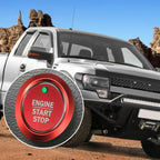 Engine Start Stop Button Cover Kit for Ford F-150 (2016–2021) Red