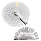 Feeler Gauge Set of 2 for DIY Projects (32 Sheet Straight & 16 Sheet Offset)
