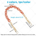 2Pcs Acrylic Bag Strap for Detachable Clutches