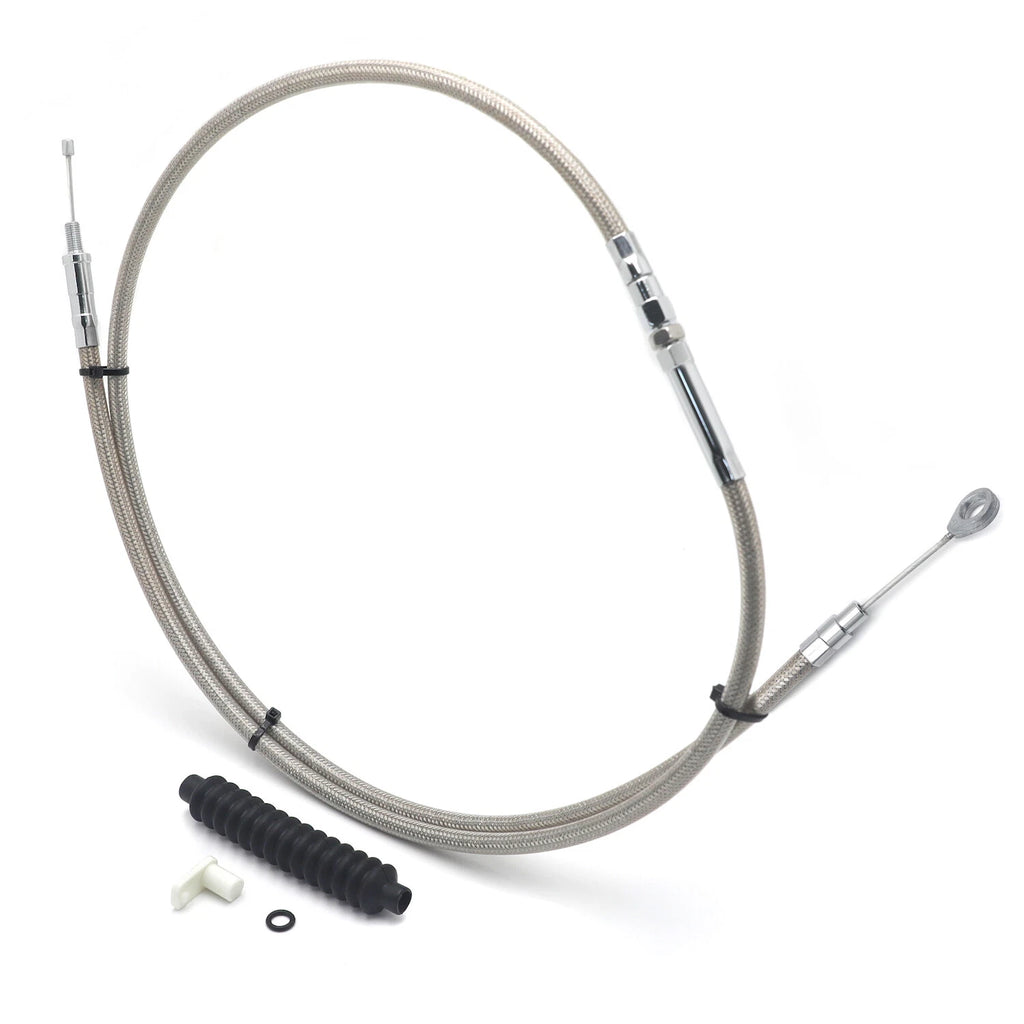 Stainless Braided +2" Clutch Cable for Harley-Davidson Dyna Street Bob (2006)