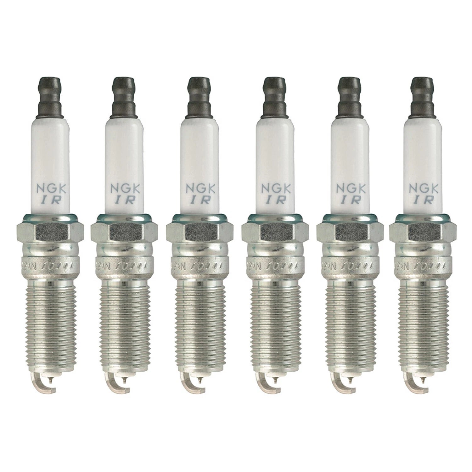 Set of 6 NGK Laser Iridium Spark Plugs ILTR5E11 for Rainier Ascender V6 (2004–2007)