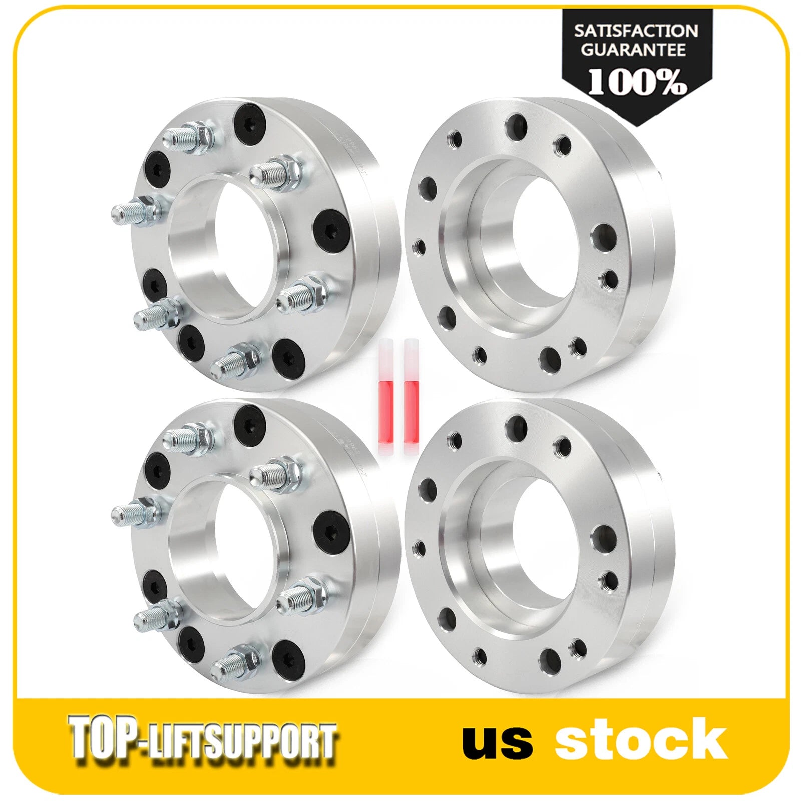 Set of 4 Wheel Adapters 5x150 to 6x5.5 for Toyota Tundra