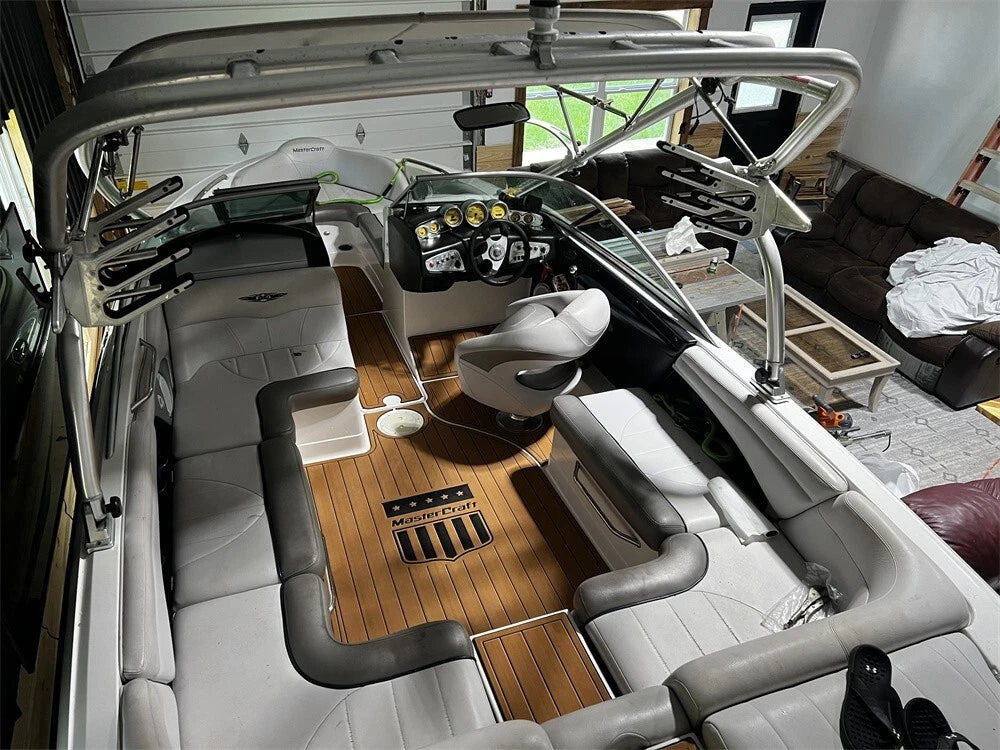 EVA Foam Faux Teak Deck Floor Mat for Mastercraft X30 (2006–2010)