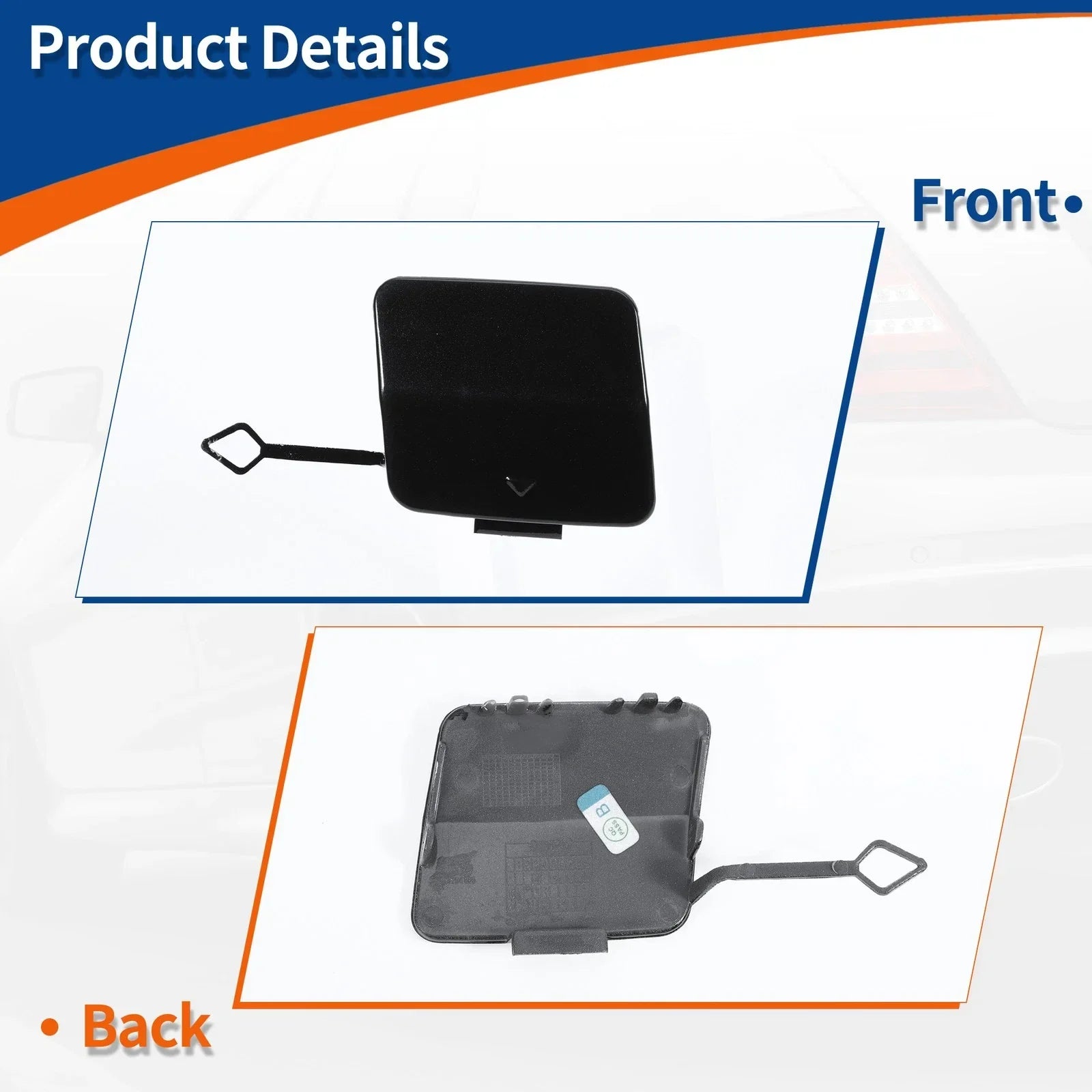 Front Bumper Tow Hook Cover for BMW 1 Series