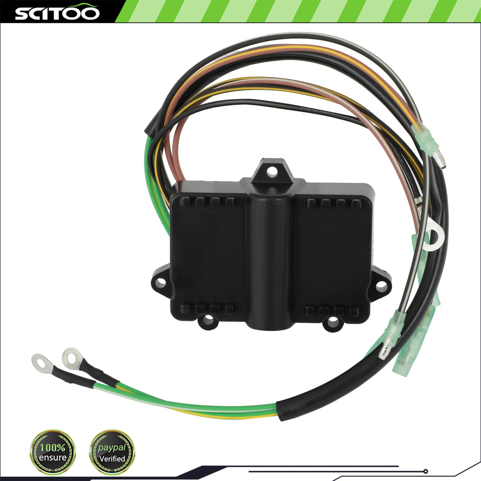 Switch Box Power Pack for Mercury Outboard 6-25 HP (339-7452, 18-5777)