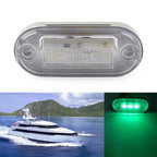 12V 3 SMD LED Green Signal Light for Truck Trailer RV Boat Car