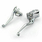 Skull Reservoir Brake Clutch Levers for Kawasaki Vulcan 800 1500 1600 (1996–2009)