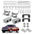 3.5" Front 3" Rear Level Lift Kit for Chevrolet Silverado 1500 4X4 (2008–2017)