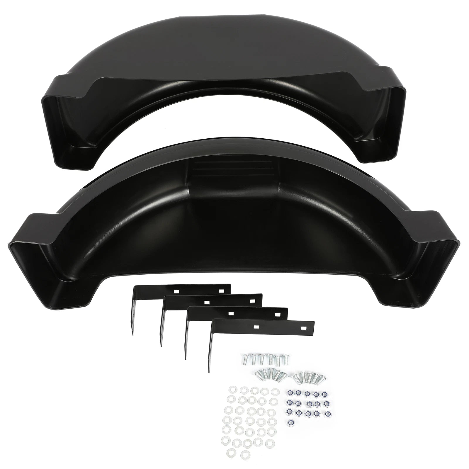 Set of 2 Trailer Fenders for Single Axle Trailers (13" Wheels)