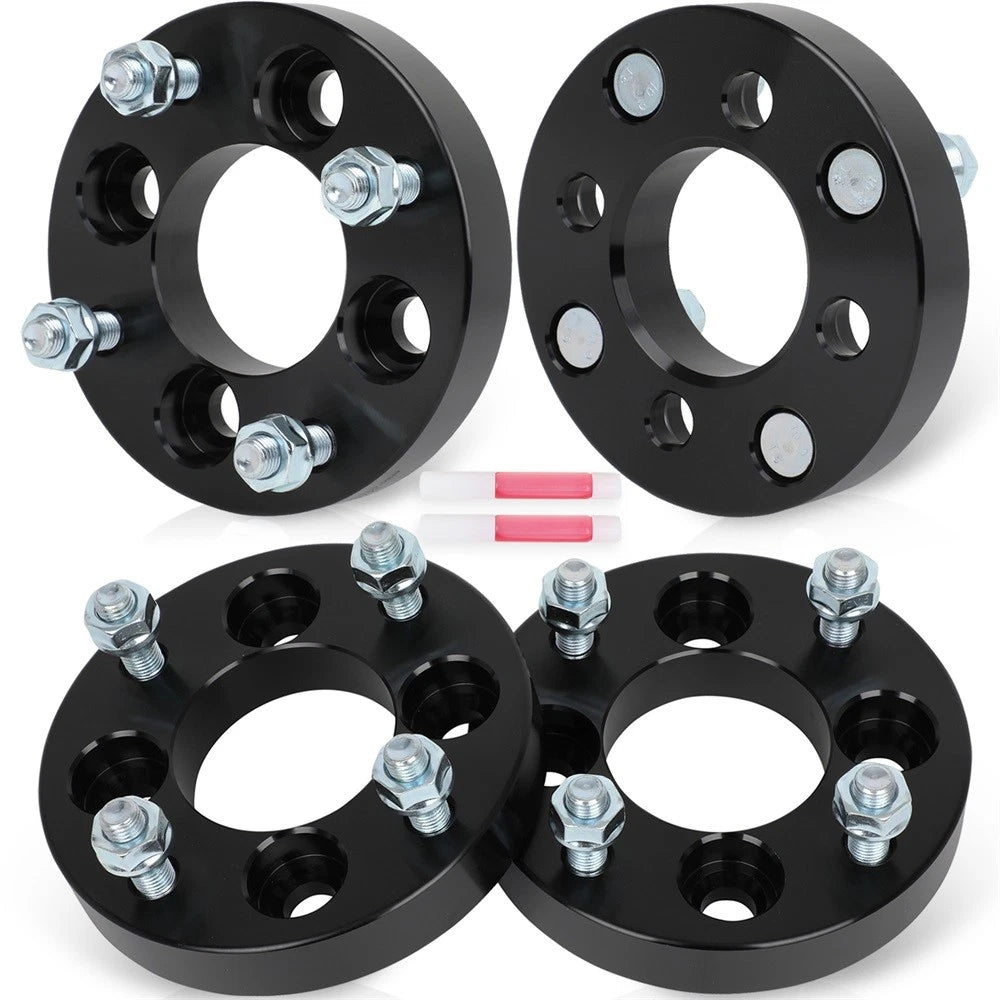 Set of 4 Wheel Adapters 1" 4x100 to 4x114.3 for Mazda MX-5 Miata Honda Fit