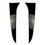 Rear Window Side Spoiler Canard Splitter Trim for BMW X1 E84 (2009–2015) Gloss Black