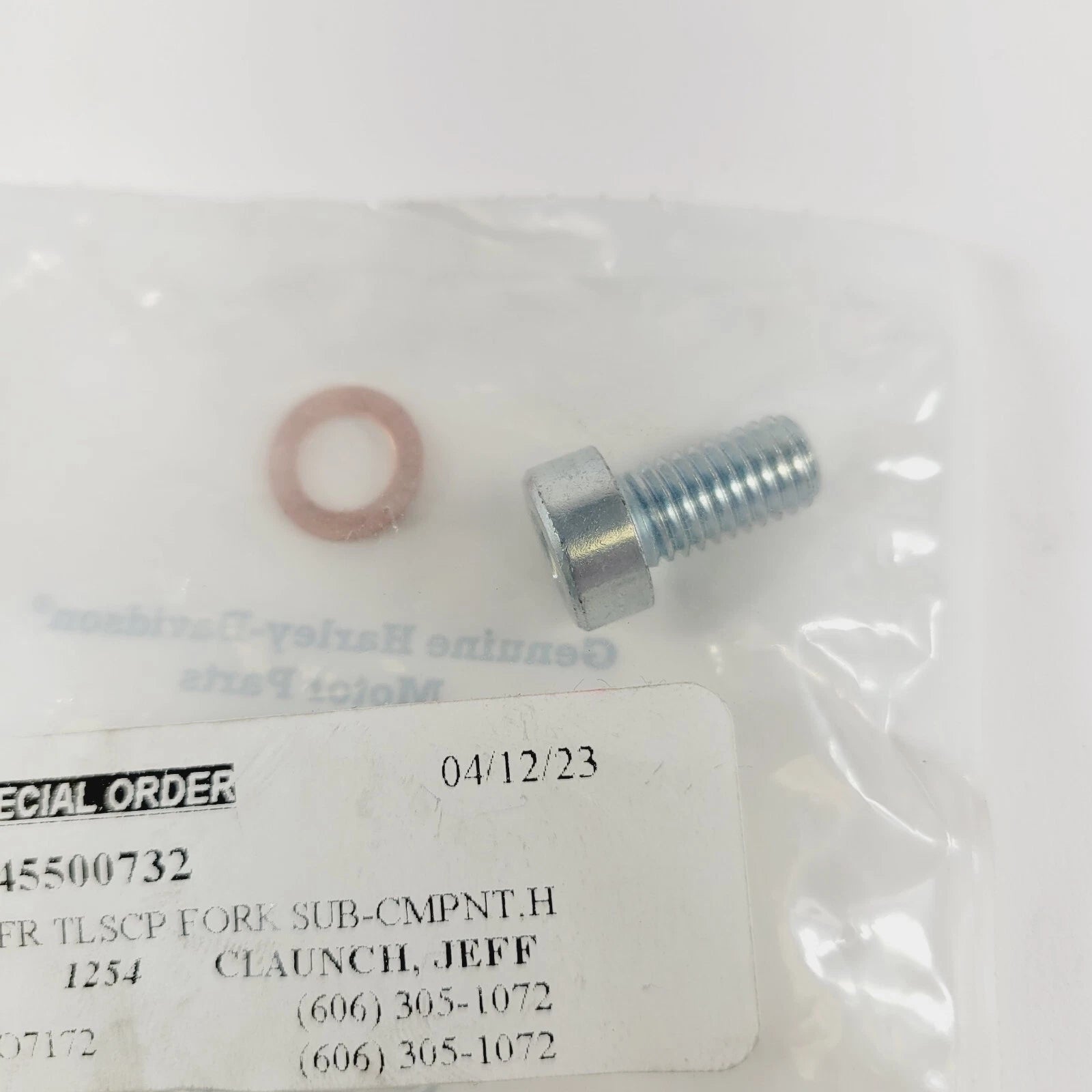 Front Right TLSCP Fork Sub-Component for Harley-Davidson (45500732)