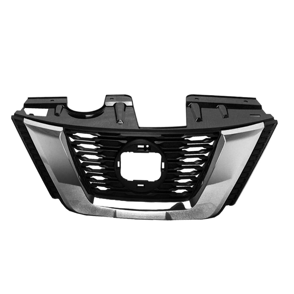 Replacement Black Chrome Front Grille for Nissan Rogue (2018–2019)