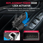 Front Left Door Lock Actuator for Hyundai Veloster (2012–2017) 813102V000
