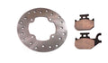Rear Brake Rotor & Pads for Can-Am (705600271, 705600604)