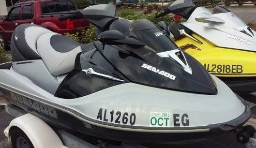 Seat Cover for Seadoo RXT GTX (2002–2006) Gray Black