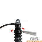 Remote Reservoir Rear Shocks for Harley Touring Electra Glide (2014-2023)